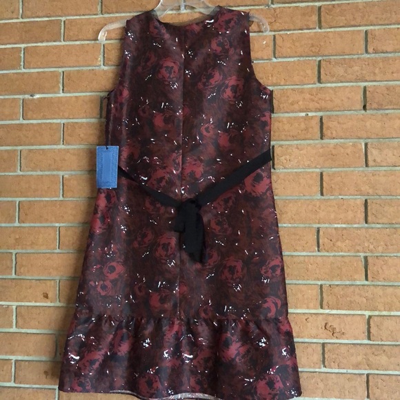 🥀SIMPLY VERA VERA WANG🥀RED ROSE SEQUIN DRESS🥀 - Picture 8 of 12